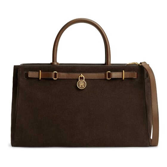 Tommy Hilfiger American Icon Sac à main Cuir véritable 39 cm