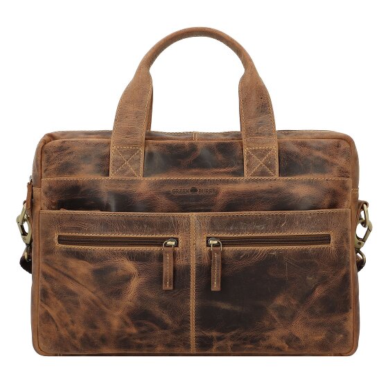 Greenburry Vintage Porte-documents Cuir 38 cm Compartiment pour ordinateur portable