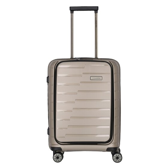 Travelite Air Base 4 roulettes Trolley de cabine 55 cm Compartiment pour ordinateur portable