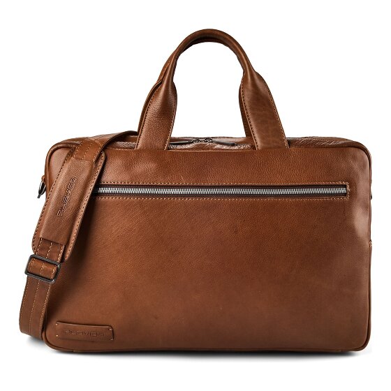 Plevier Jimmy Attaché-case Cuir véritable 31 cm Compartiment ordinateur