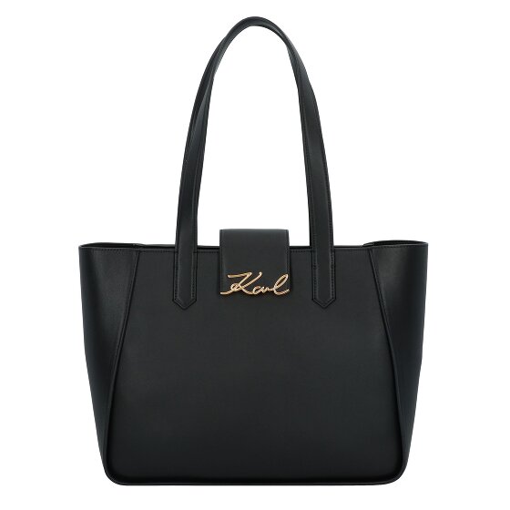 Karl Lagerfeld Skuare Sac de shopper Cuir véritable 34 cm
