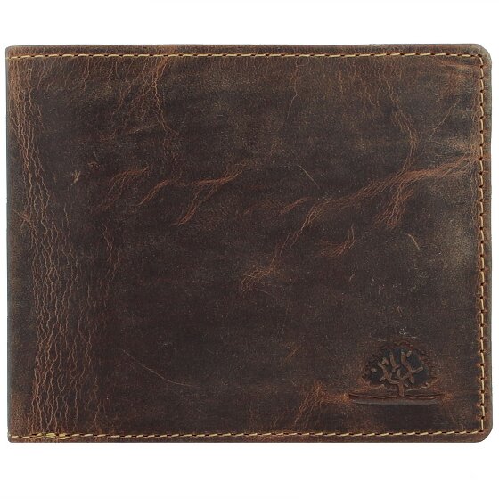 Greenburry Porte-monnaie Vintage RFID en cuir 12,5 cm