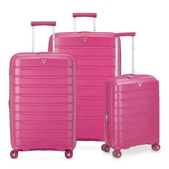 Roncato B-Flying Move 4 roues Set de valises 3 pièces avec soufflet d'extension