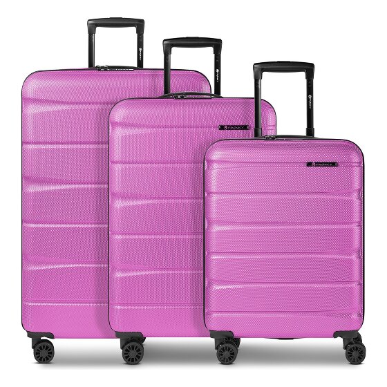Franky Munich 4.0 4 roues Set de valises 3 pièces avec soufflet d'extension