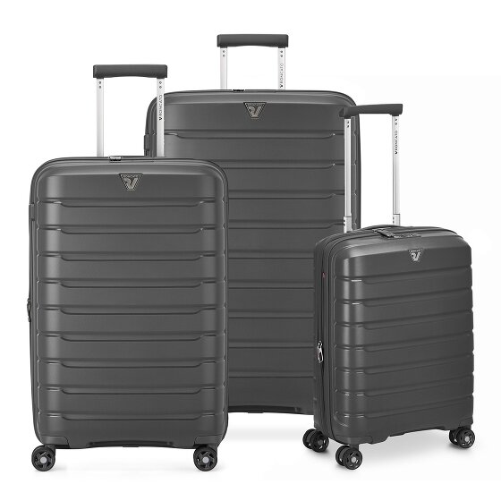 Roncato B-Flying Move 4 roues Set de valises 3 pièces avec soufflet d'extension