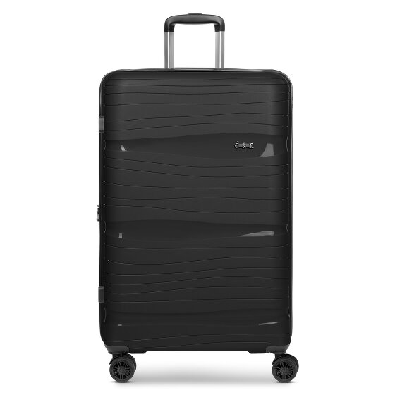 d&n Travel Line 4300-Plus 4 roulettes Trolley L 76 cm avec soufflet d'extension