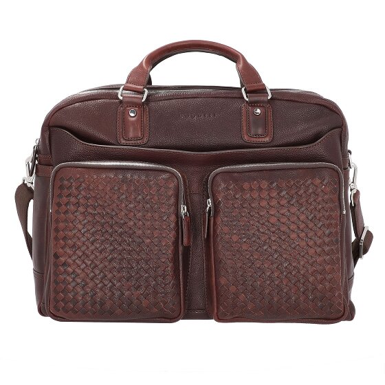 bugatti Porte-documents Woven en cuir 48 cm