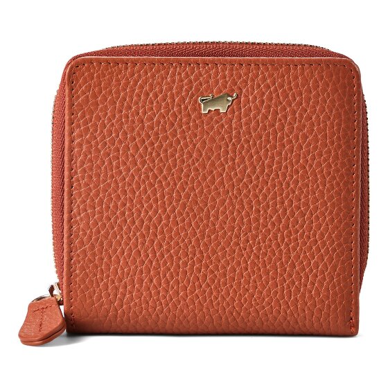 Braun Büffel Asti Porte-monnaie Protection RFID Cuir véritable 10 cm
