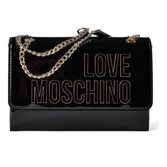 Love Moschino Enameled Logo Sac à bandoulière 25 cm