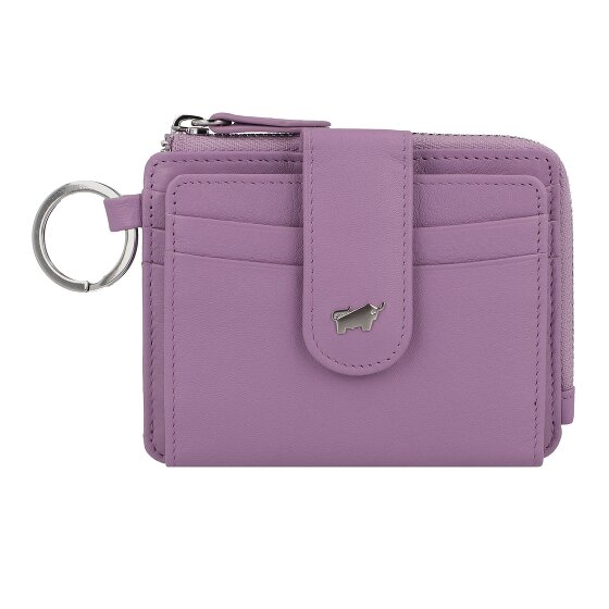 Braun Büffel Joy Étui pour cartes de crédit Protection RFID Cuir véritable 11 cm