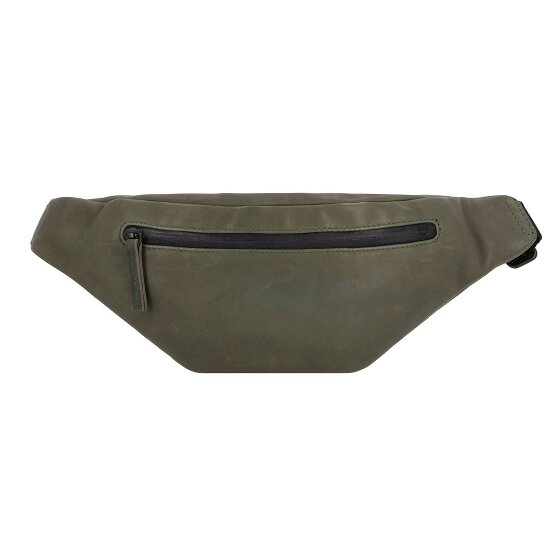 Leonhard Heyden Sac banane en cuir La Haye 27 cm