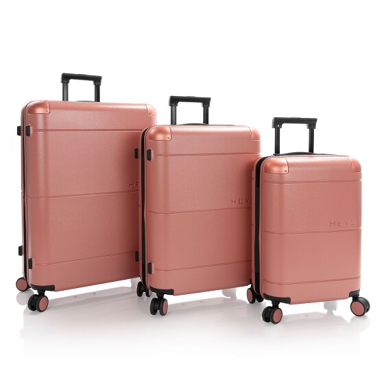 Heys Zen 4 roulettes Set de valises 3 pièces avec soufflet d'extension