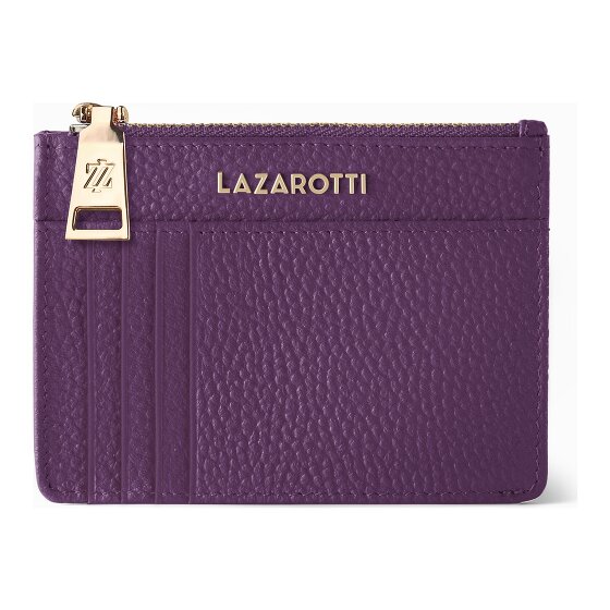 Lazarotti Bologna Leather Étui à clés en cuir 11,5 cm avec poche Air Tag