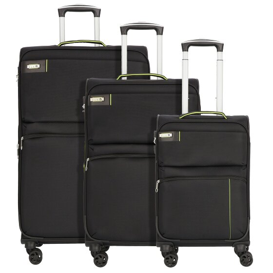 d&n Travel Line 6704 4 roues Set de valises 3 pièces