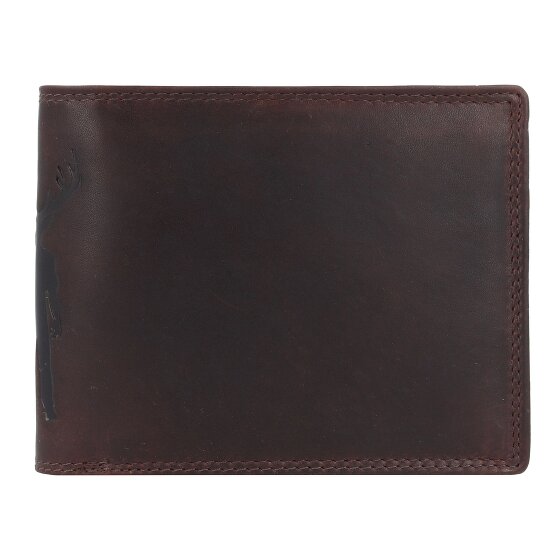 Jack Kinsky Monterey Porte-monnaie Protection RFID Cuir 13 cm
