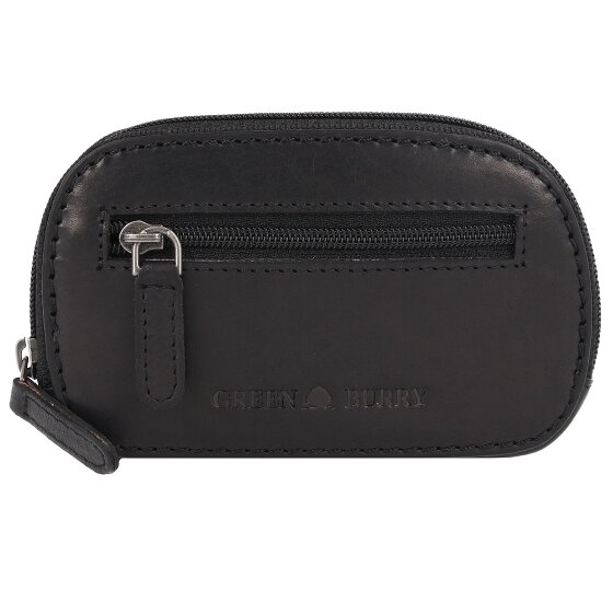 Greenburry Pure Black Étui à clés Cuir 12 cm