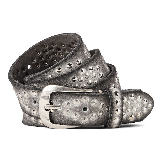 b.belt Ceinture à rivets Cuir véritable