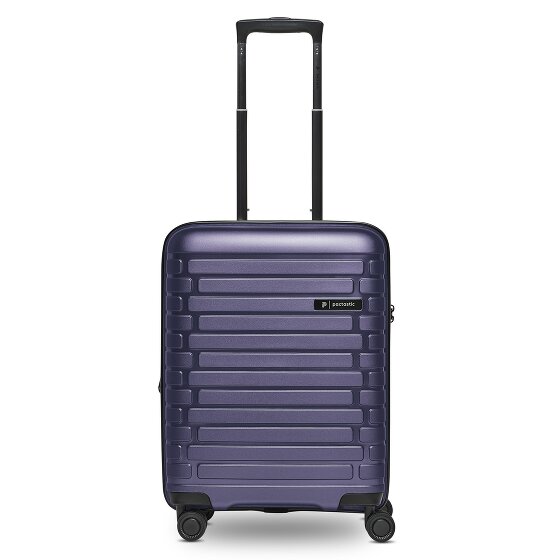 Pactastic Collection 04 THE CABIN + 4 roulettes Trolley de cabine S 55 cm avec soufflet d'extension