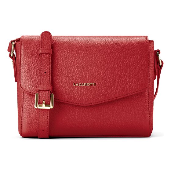 Lazarotti Bologna Leather Crossbody Sac à bandoulière en cuir 22 cm