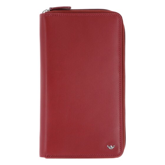 Golden Head Polo Porte-monnaie Protection RFID Cuir véritable 21.5 cm