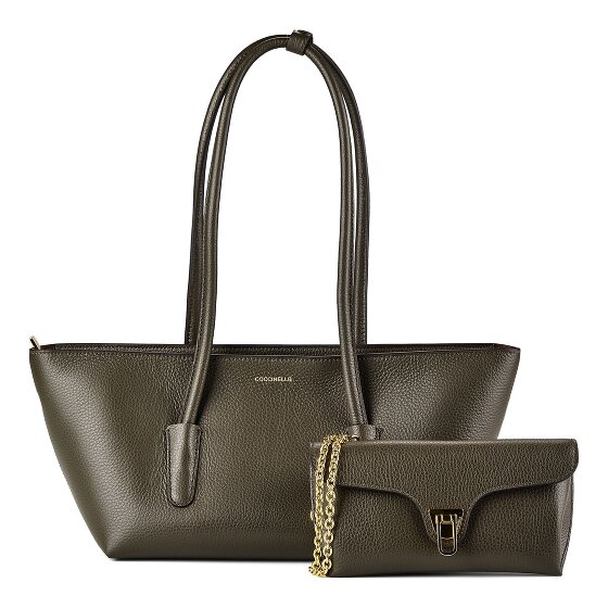 Coccinelle Beat Sac à bandoulière Cuir véritable 27 cm