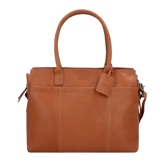 Burkely Vintage Doris Sac à bandoulière en cuir 39 cm Compartiment pour ordinateur portable