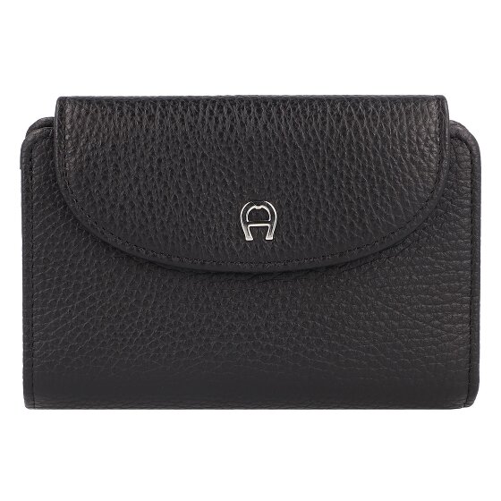 AIGNER Porte-monnaie Protection RFID Cuir véritable 14 cm