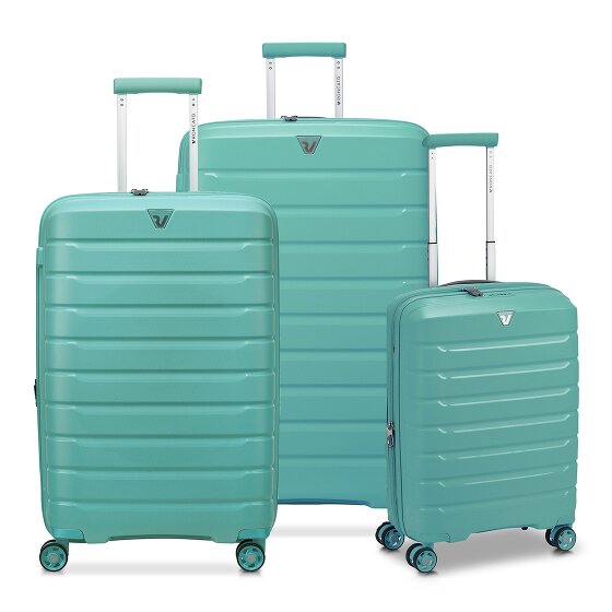 Roncato B-Flying Move 4 roulettes Set de valises 3 pièces avec soufflet d'extension