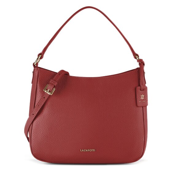 Lazarotti Sac à bandoulière Hobo en cuir de Bologne, 27 cm