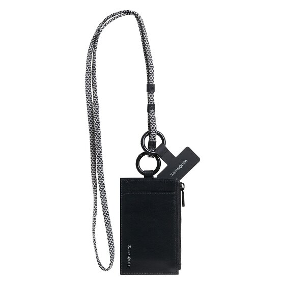Samsonite Prismix Étui pour cartes de crédit Protection RFID Cuir véritable 6.5 cm