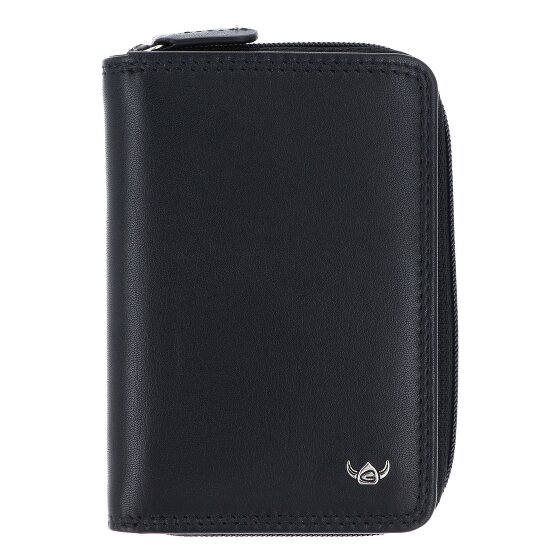 Golden Head Polo Porte-monnaie Protection RFID Cuir véritable 11.5 cm