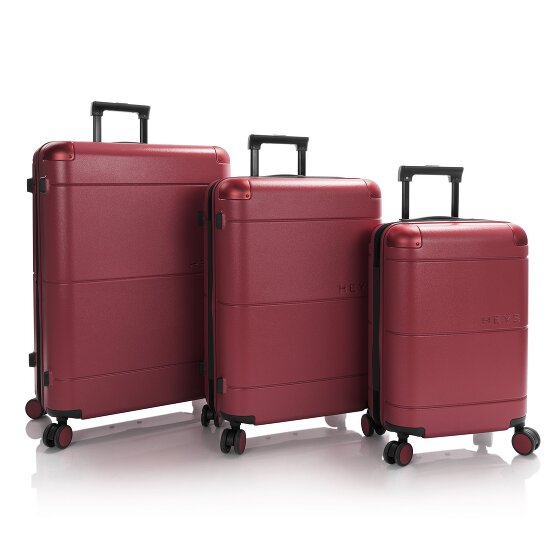 Heys Zen 4 roulettes Set de valises 3 pièces avec soufflet d'extension