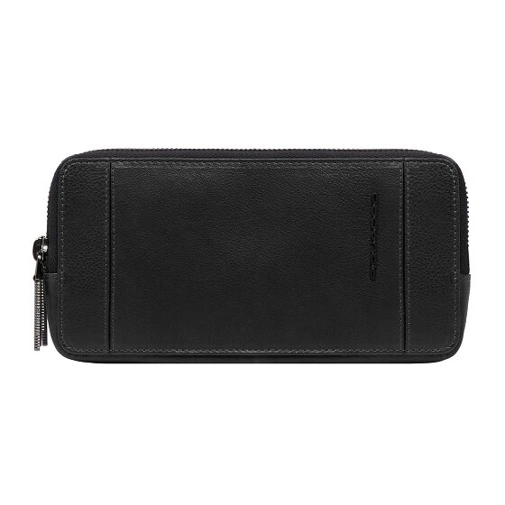 Piquadro Cronus Trousse de toilette Cuir véritable 19.5 cm