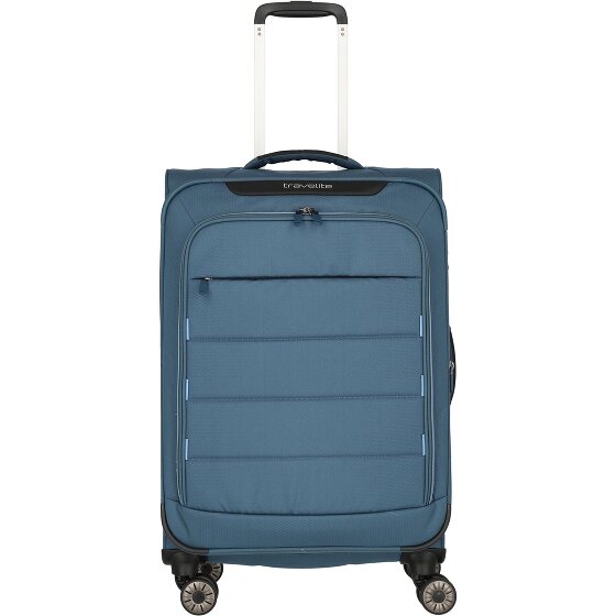 Travelite Skaii 4 roues Valise cabine 67 cm avec soufflet d'extension