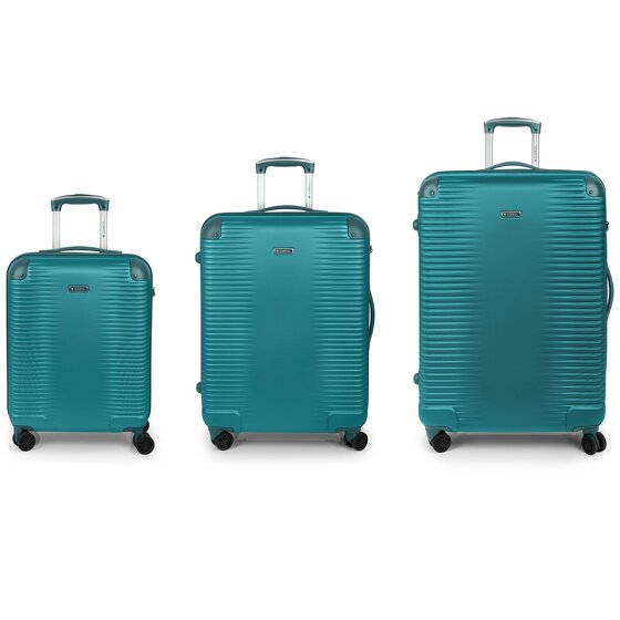 Gabol Balance XP 4 roues Set de valises 3 pièces avec soufflet d'extension