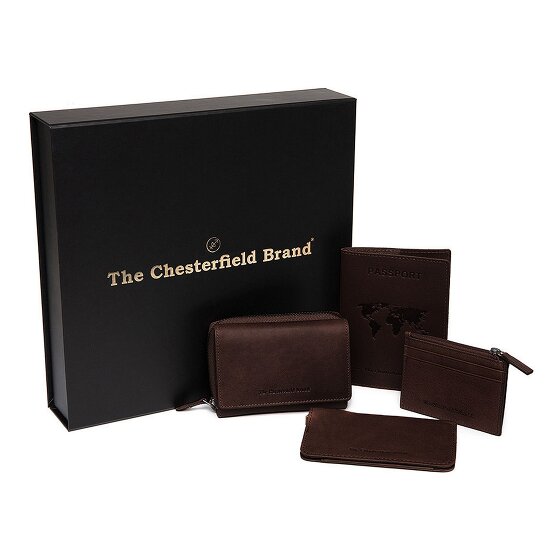 The Chesterfield Brand Porte-monnaie Protection RFID Cuir 11.5 cm Boîte cadeau
