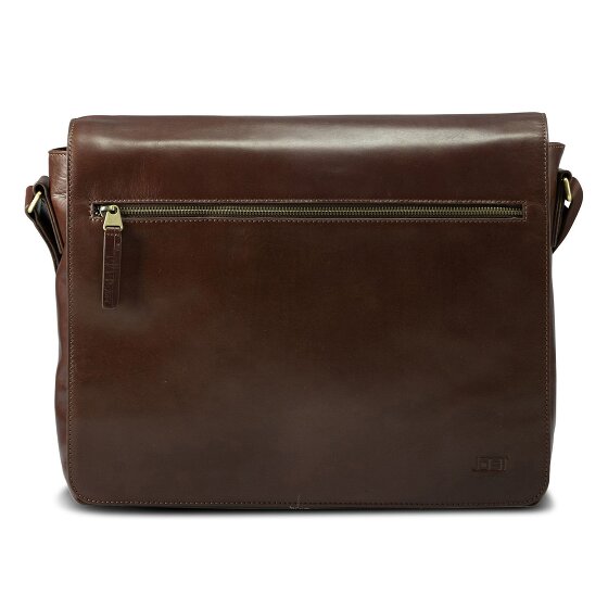 Jost Skagen Porte-documents Messenger Cuir véritable 38 cm Compartiment ordinateur