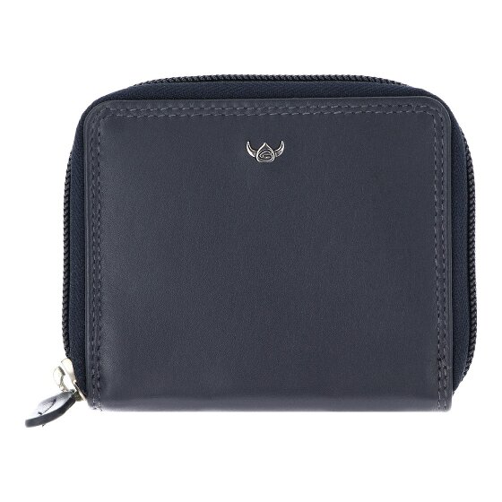Golden Head Polo Porte-monnaie Protection RFID Cuir véritable 10 cm