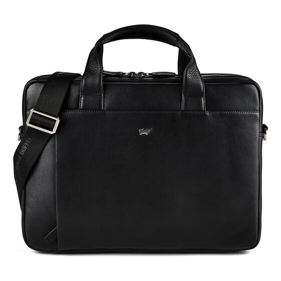 Braun Büffel Golf 3.0 Attaché-case Cuir véritable 37.5 cm Compartiment ordinateur