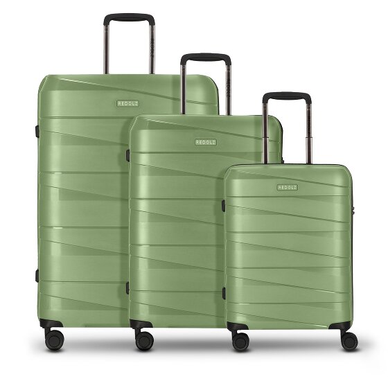 Redolz Essentials 10 3-SET 4 roues Set de valises 3 pièces
