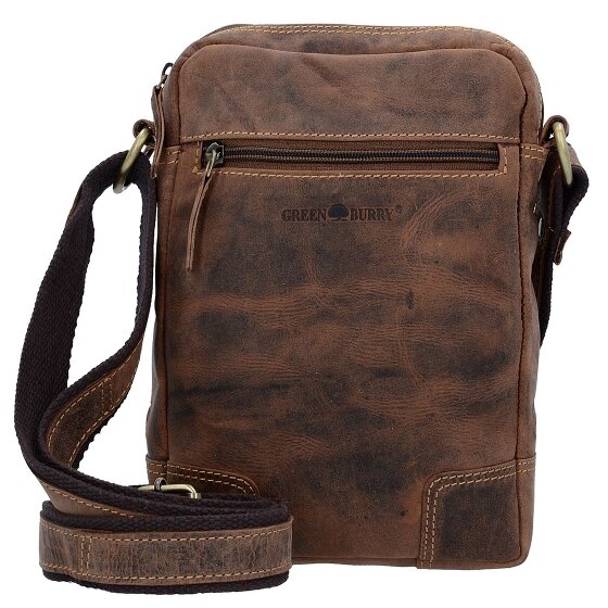 Greenburry Sac à bandoulière Vintage en cuir 20 cm