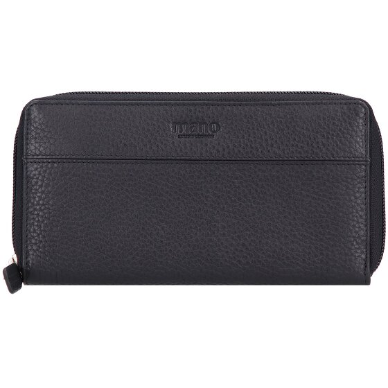 mano Don Tommas Porte-monnaie en cuir 18 cm