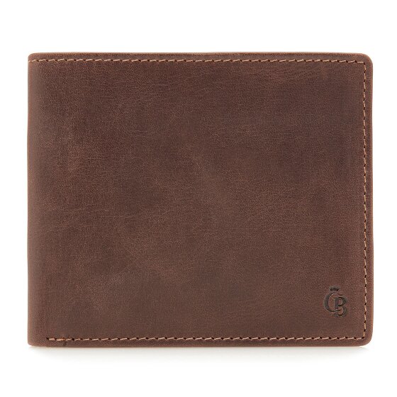 Castelijn & Beerens Porte-monnaie Protection RFID Cuir véritable 11.5 cm
