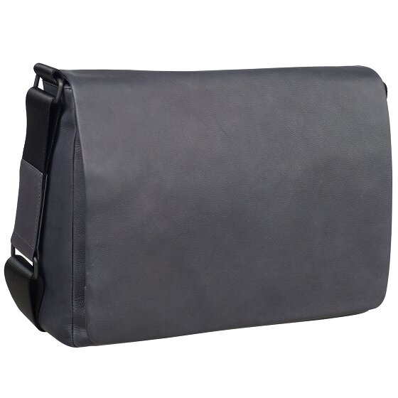 Leonhard Heyden Den Haag Messenger en cuir 37 cm Compartiment pour ordinateur portable