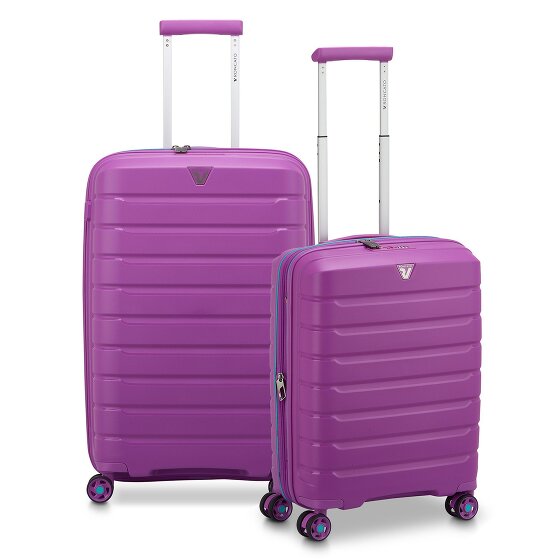 Roncato B-Flying 4 roulettes Set de valises 2 pièces avec soufflet d'extension