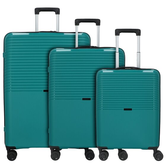 d&n Travel Line 4000 Set de valises à 4 roulettes 3pcs.