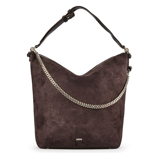 Boss Yelena Sac à bandoulière Cuir véritable 28 cm