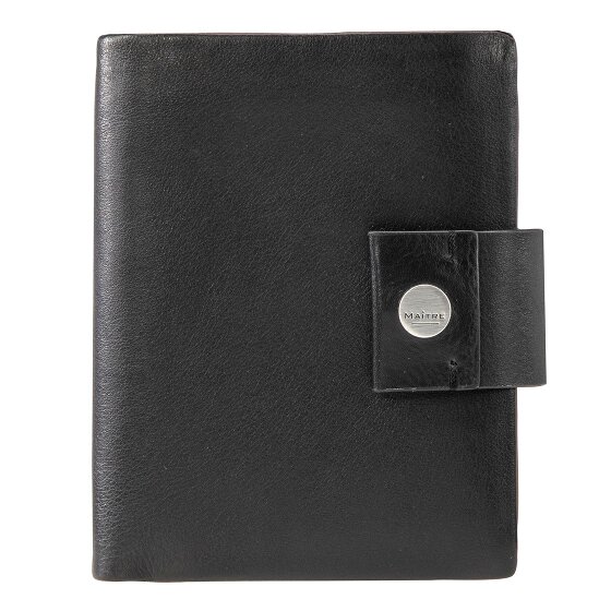 Maître Henau Dawina Porte-monnaie Protection RFID Cuir véritable 12.5 cm