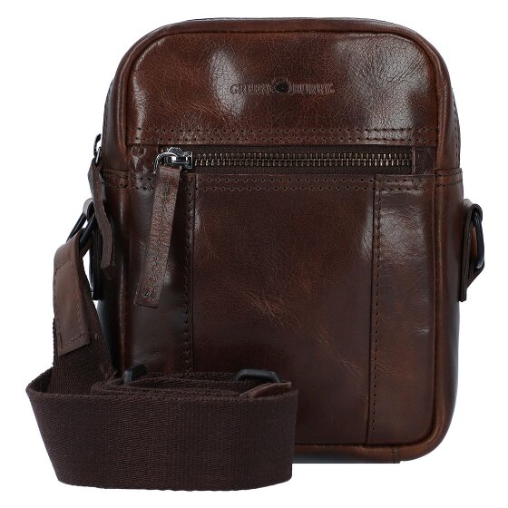 Greenburry Newport Mini sac à bandoulière Cuir véritable 18 cm