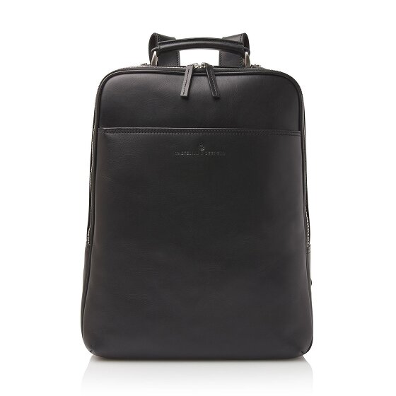 Castelijn & Beerens Verona Sac à dos RFID en cuir 40 cm Compartiment pour ordinateur portable